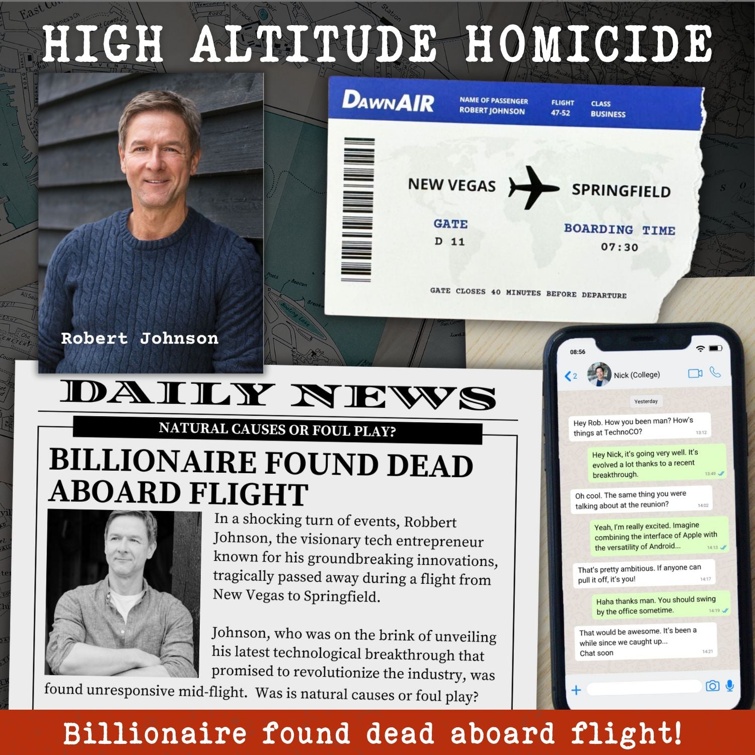 High Altitude Homicide (Printable PDF Case)